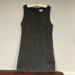 Vintage LL Bean Tweed Wool Jumper Dress, 8P